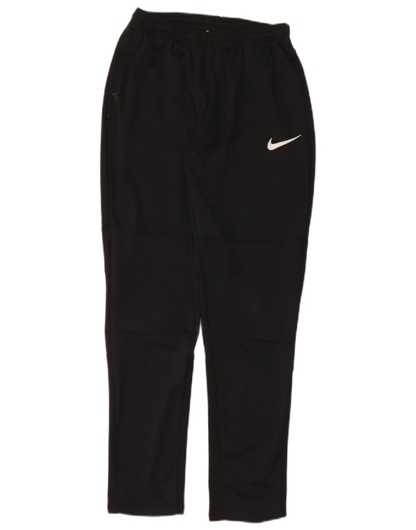 Nike Mens Dri Fit Tracksuit Trousers Small Black Polyester