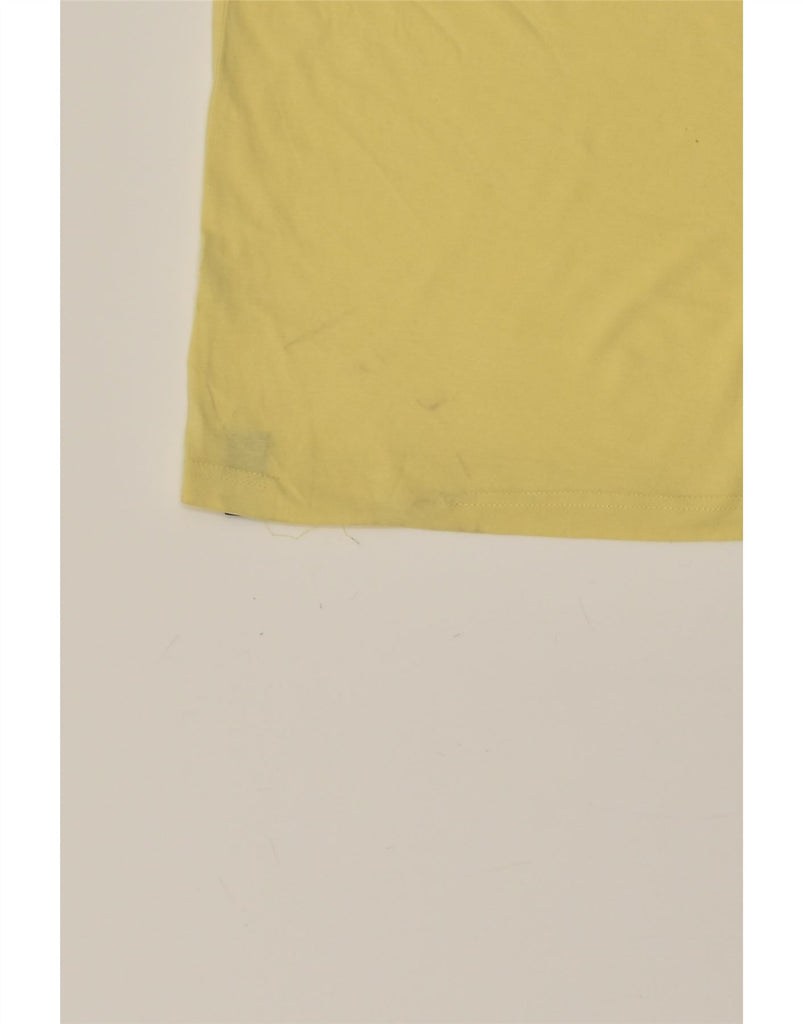 JACK & JONES Mens Graphic T-Shirt Top Medium Yellow Cotton | Vintage Jack & Jones | Thrift | Second-Hand Jack & Jones | Used Clothing | Messina Hembry 