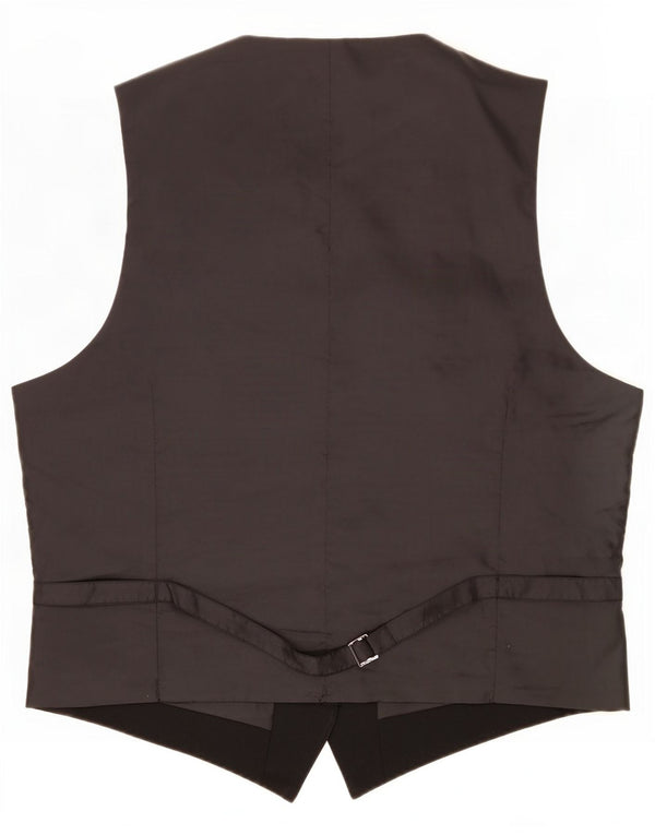 Marks & Spencer Mens Waistcoat Large Black Polyester