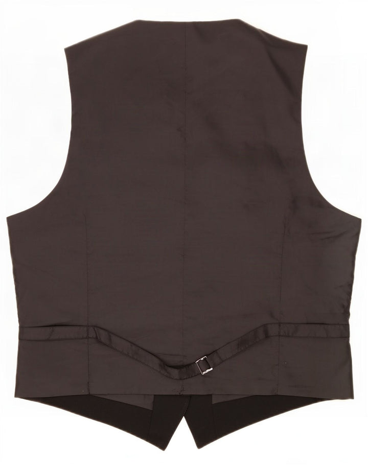Marks & Spencer Mens Waistcoat Large Black Polyester