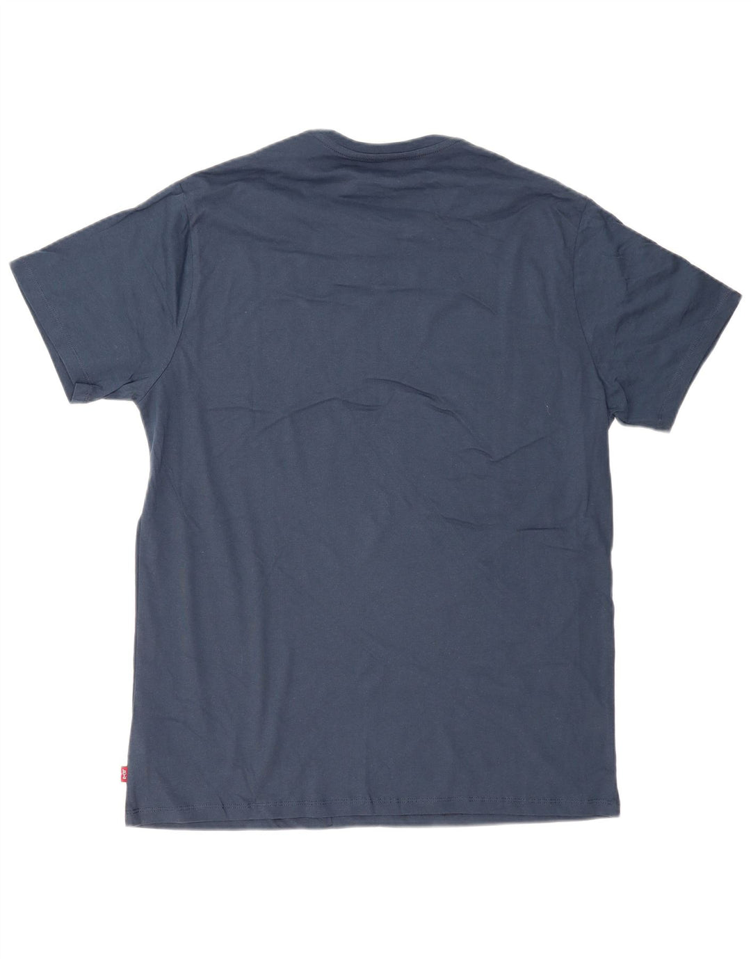 LEVI'S Mens Graphic T-Shirt Top 2XL Navy Blue Cotton