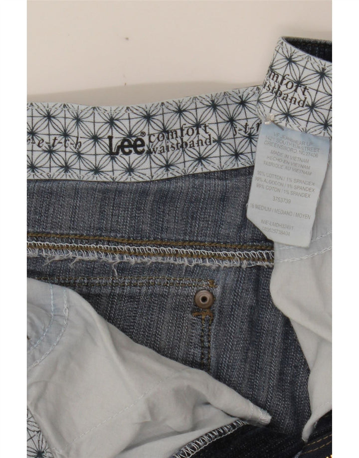 LEE Womens Denim Shorts US 18 2XL W36  Navy Blue Cotton Vintage Lee and Second-Hand Lee from Messina Hembry 