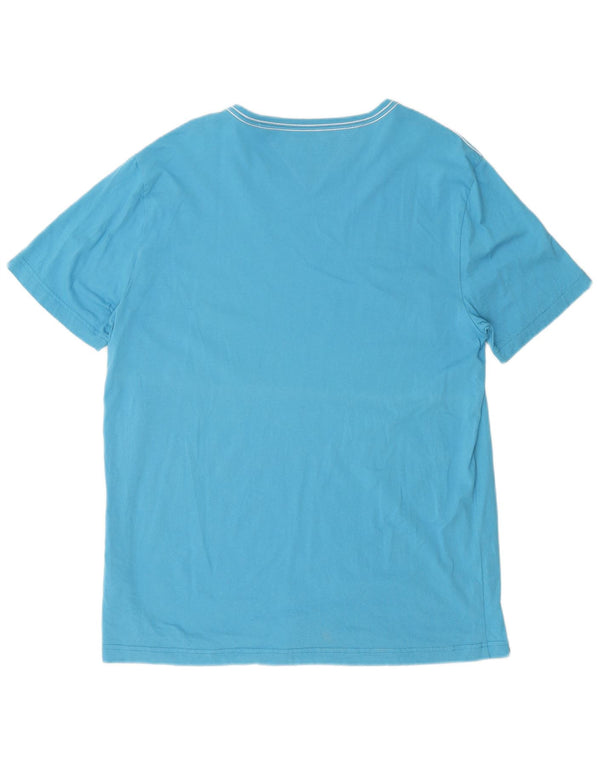 Tommy Hilfiger Mens Graphic T-Shirt Top 2XL Blue Cotton
