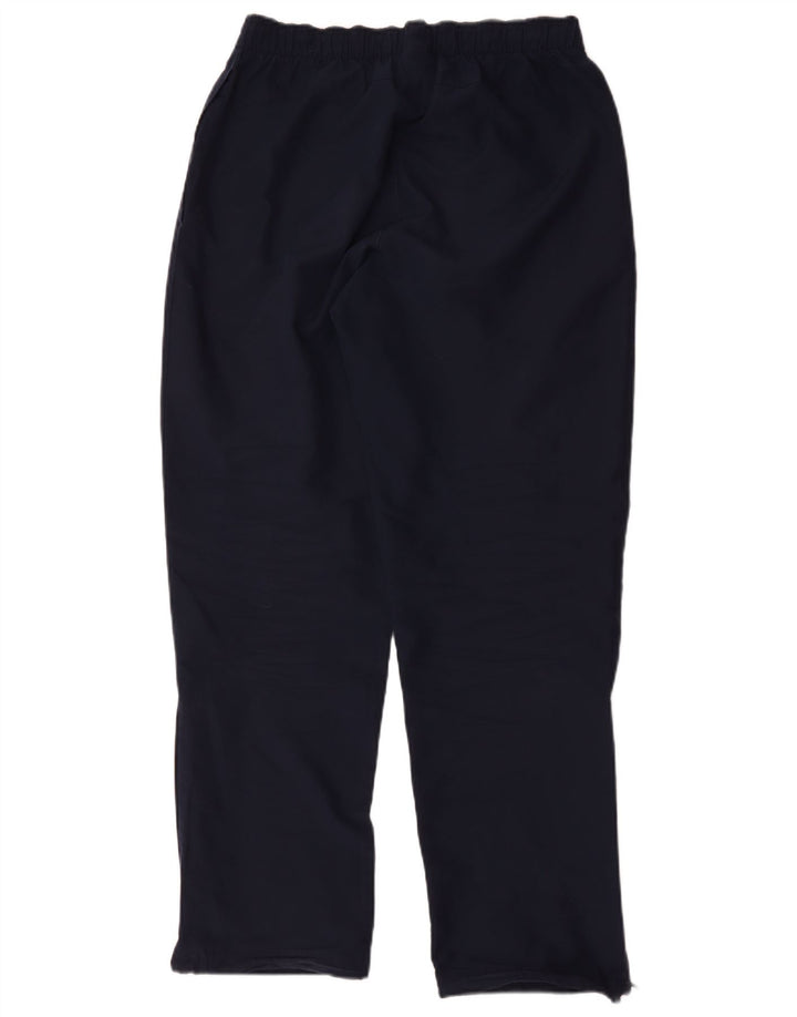 Adidas Mens Climalite Tracksuit Trousers Medium Navy Blue Polyester
