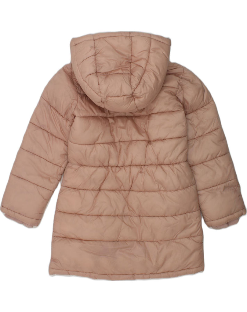 GUESS Girls Hooded Padded Coat 5-6 Years Beige | Vintage Guess | Thrift | Second-Hand Guess | Used Clothing | Messina Hembry 