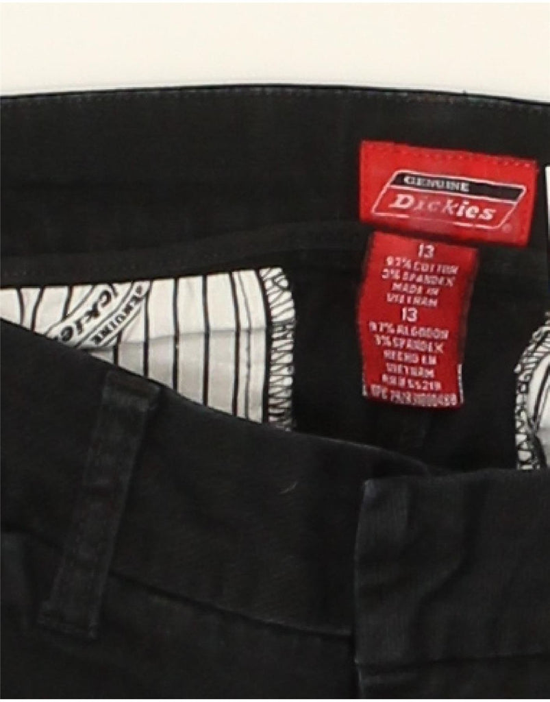 DICKIES Womens Straight Jeans US 13 Large W32 L30  Black Cotton | Vintage Dickies | Thrift | Second-Hand Dickies | Used Clothing | Messina Hembry 