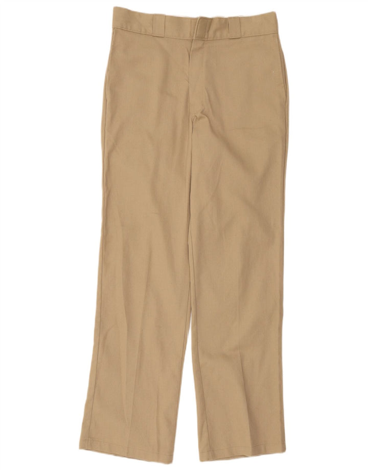 Dickies Mens 874 Straight Chino Trousers W32 L32 Beige Polyester