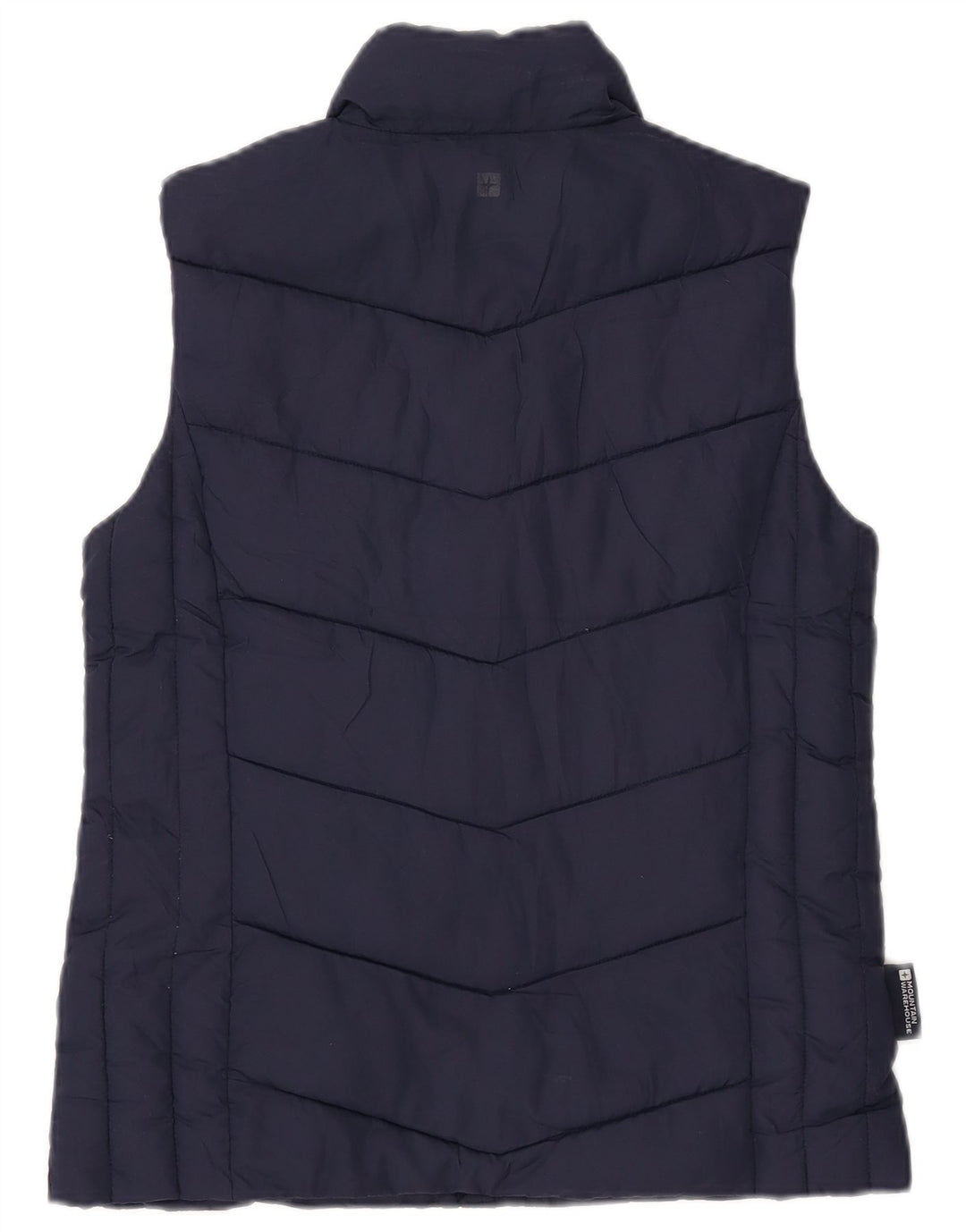 Mountain Warehouse Womens Padded Gilet UK 10 Small Navy Blue Polyester