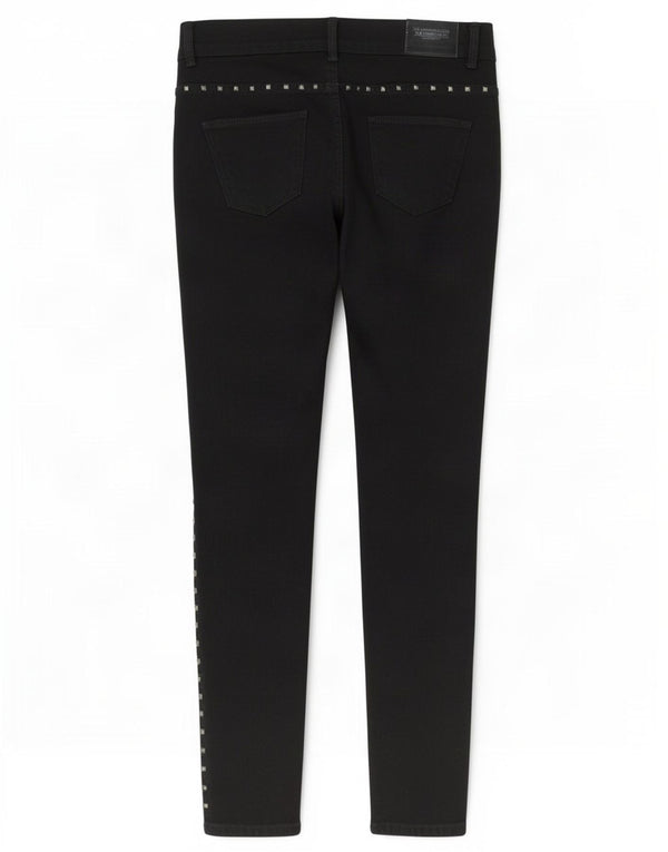 Zara Womens Trafaluc Skinny Casual Trousers EU 36 XS W26 L31 Black