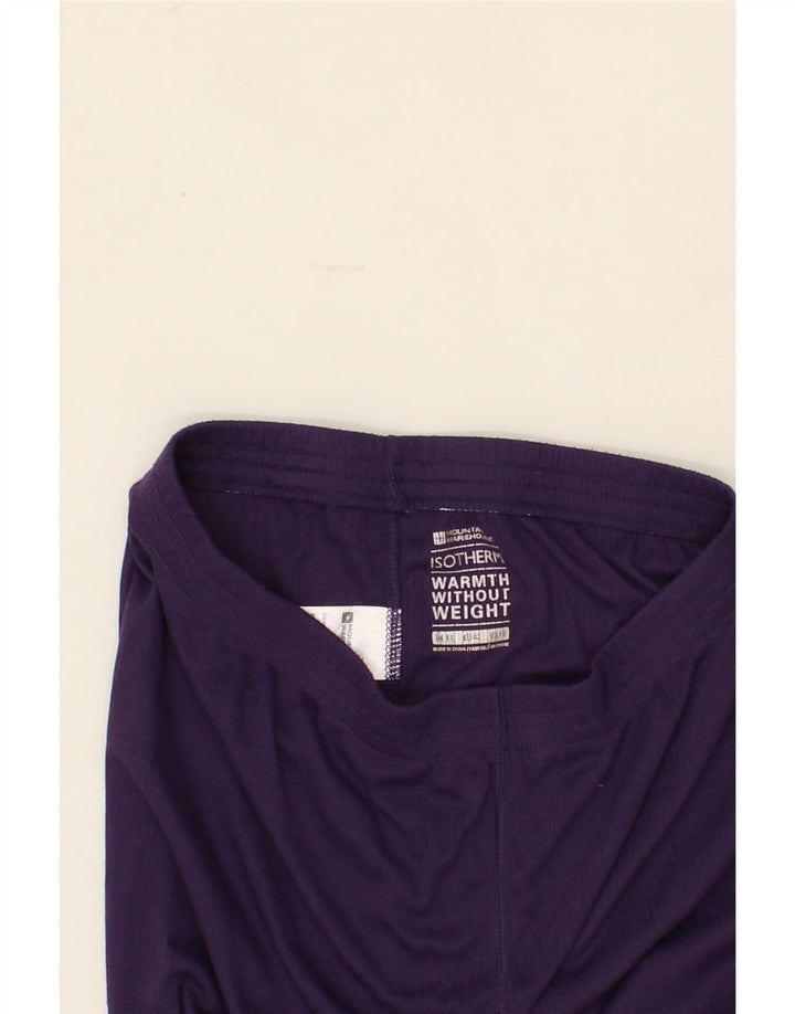 MOUNTAIN WAREHOUSE Womens Leggings UK 14 Medium  Purple Polyester Vintage Mountain Warehouse and Second-Hand Mountain Warehouse from Messina Hembry 