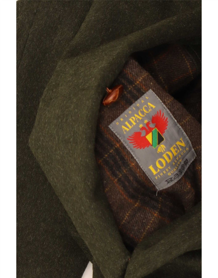 Lord Mens Overcoat IT 56 3XL Green Wool