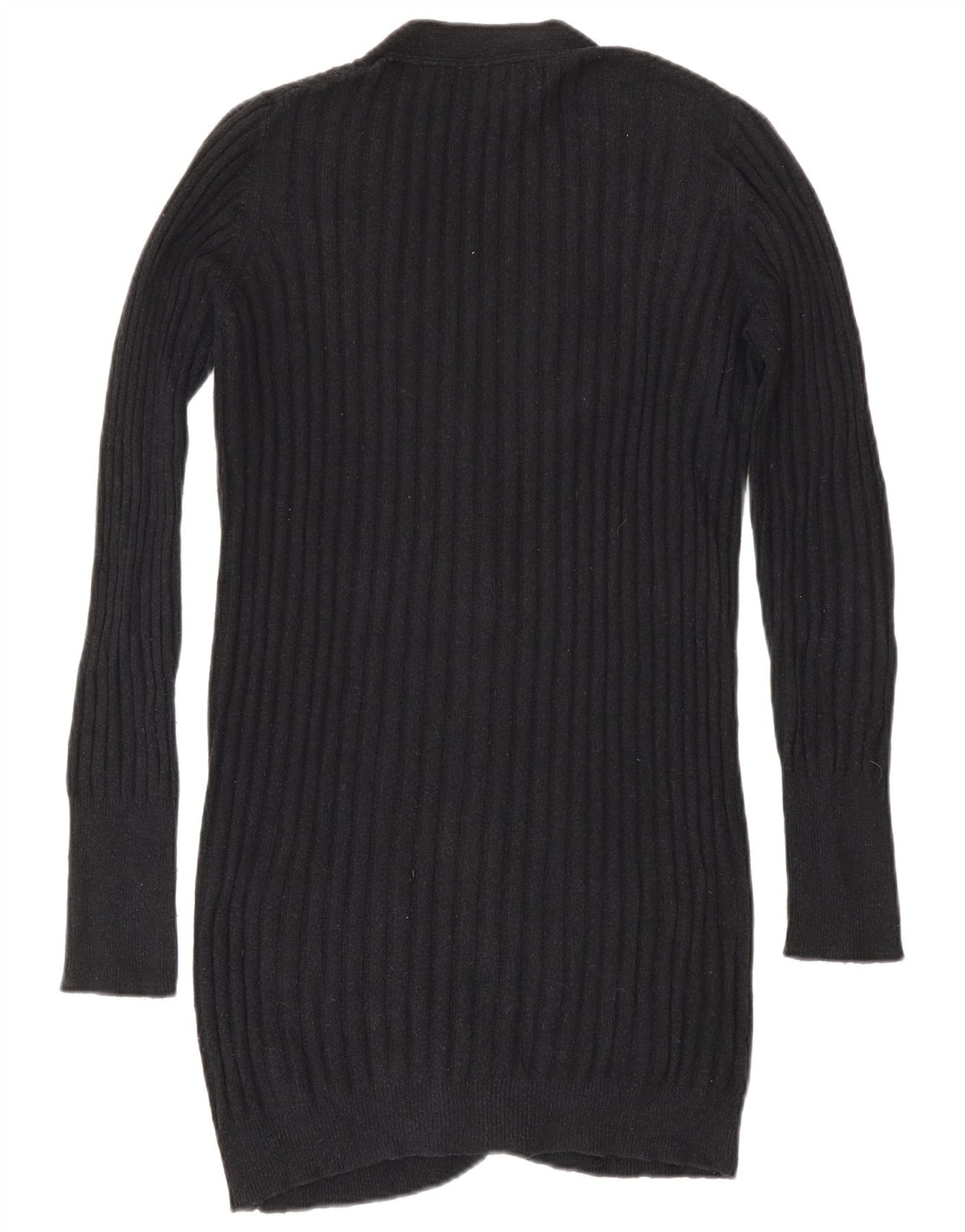Zara Womens Cardigan Sweater UK 12 Medium Black