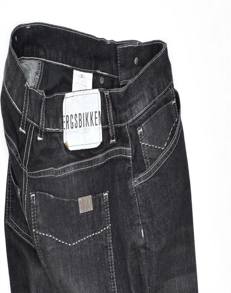 BIKKEMBERGS Mens Slim Straight Jeans W31 L34 Grey Cotton Classic | Vintage | Thrift | Second-Hand | Used Clothing | Messina Hembry 