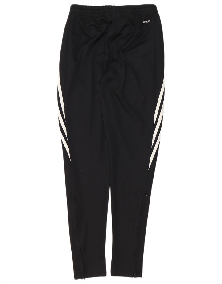 Adidas Mens Climalite Tracksuit Trousers Small Black Polyester