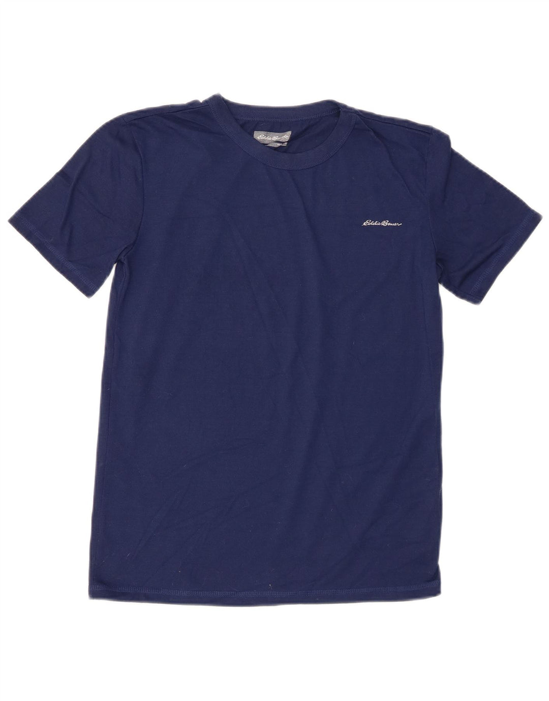 Eddie Bauer Boys T-Shirt Top 14-15 Years Large  Navy Blue Polyester