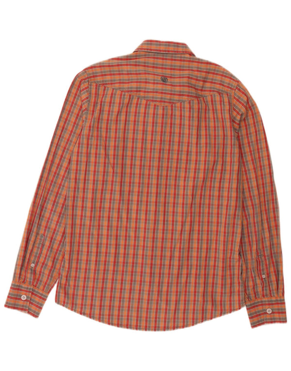 Fat Face Mens Shirt Small Multicoloured Check Cotton