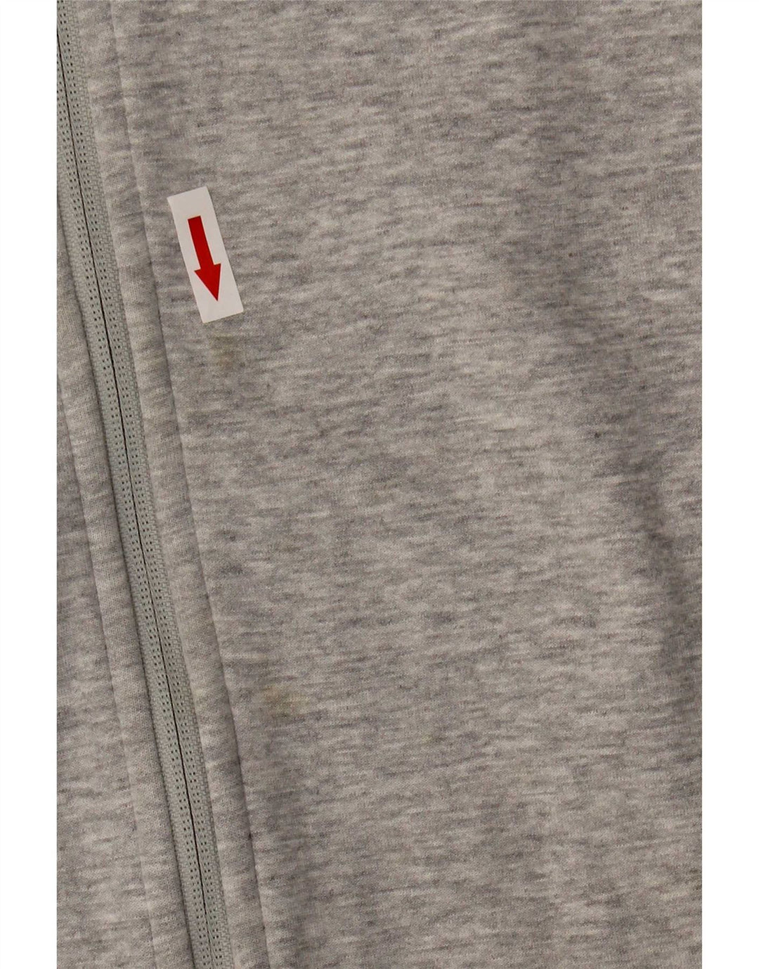 Puma Mens Zip Hoodie Sweater XL Grey Cotton