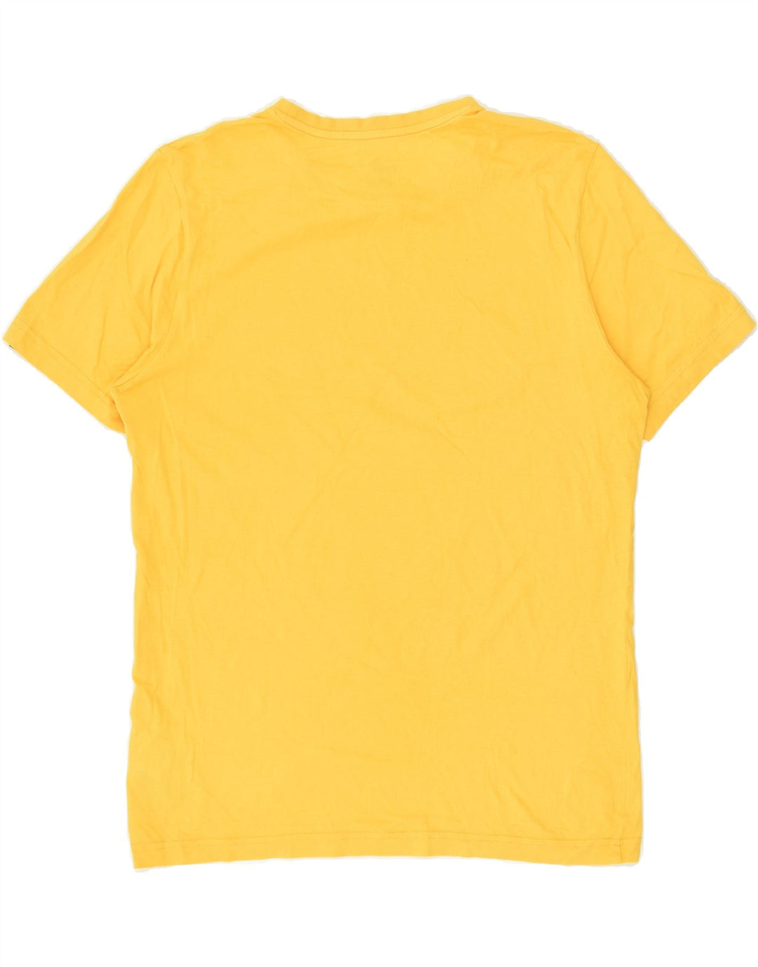 PUMA Mens Graphic T-Shirt Top Medium Yellow Cotton Vintage Puma and Second-Hand Puma from Messina Hembry 