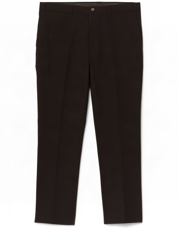 Marks & Spencer Mens Slim Casual Trousers W38 L29 Black Polyester