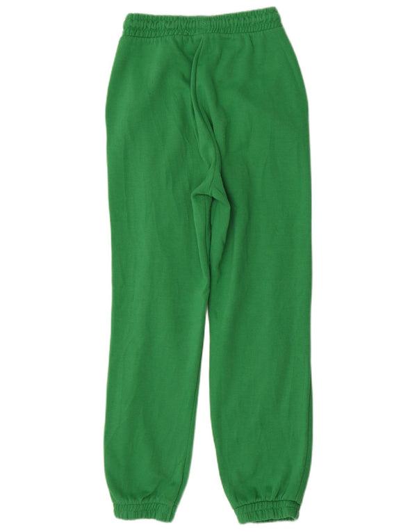 Zara Womens Tracksuit Trousers Joggers UK 8 Small Green