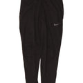 Nike Womens Dri Fit Tracksuit Trousers Joggers UK 14 Medium Black