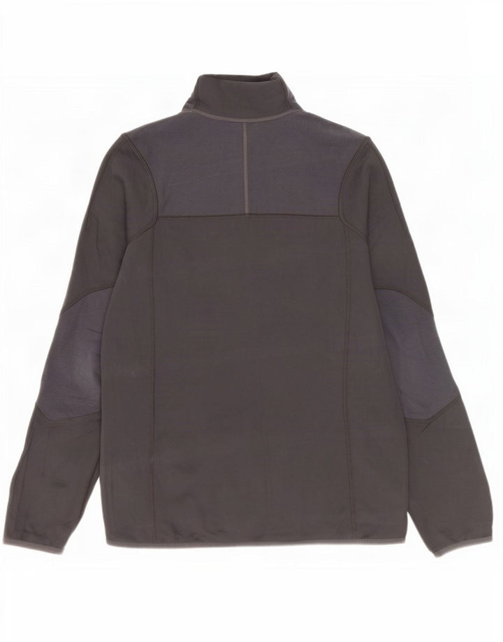 Patagonia Womens Tracksuit Top Jacket UK 16 Large Grey Colourblock