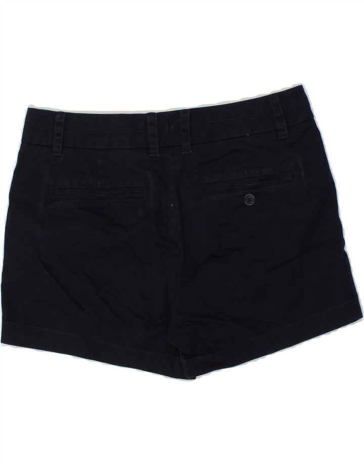 J. CREW Womens Chino Shorts US 4 Small W26 Navy Blue Cotton Vintage J. Crew and Second-Hand J. Crew from Messina Hembry 