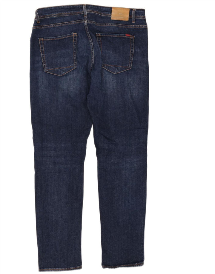 LIU JO Mens Regular Fit Straight Jeans W38 L32 Blue Cotton