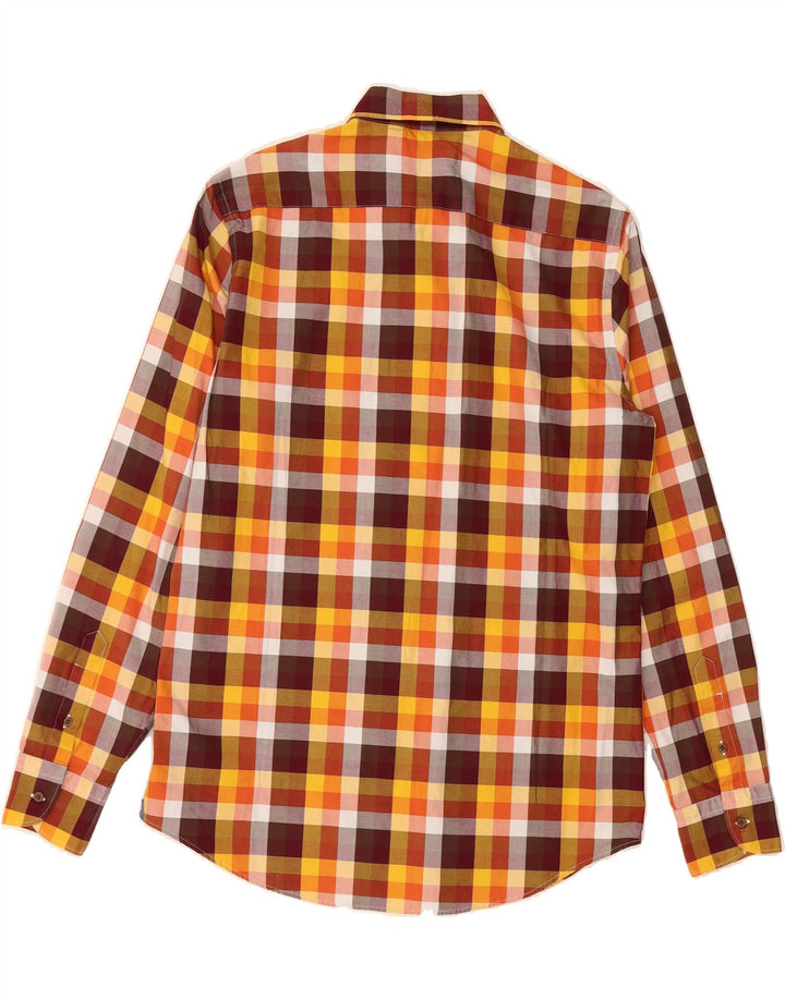 MASSIMO DUTTI Mens Shirt Medium Multicoloured Check Vintage Massimo Dutti and Second-Hand Massimo Dutti from Messina Hembry 