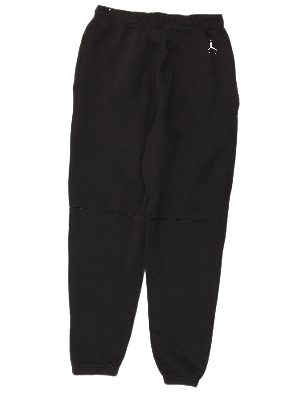 JORDAN Womens Graphic Tracksuit Trousers Joggers UK 10 Small  Black Cotton