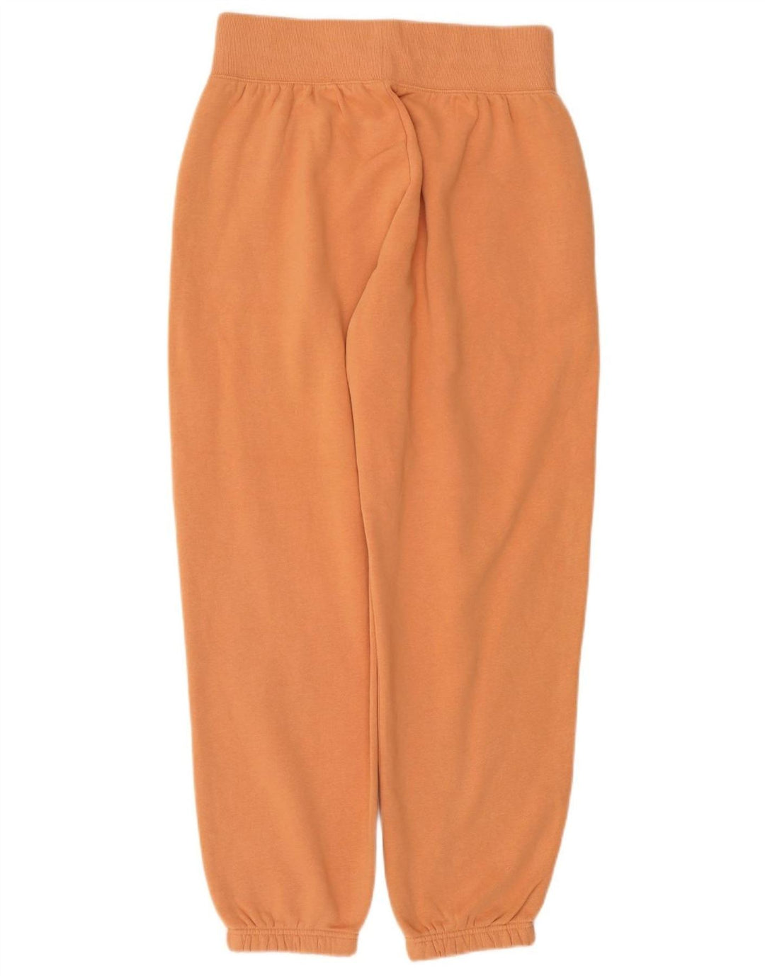 Nike Womens Tracksuit Trousers Joggers UK 14 Medium  Orange Cotton