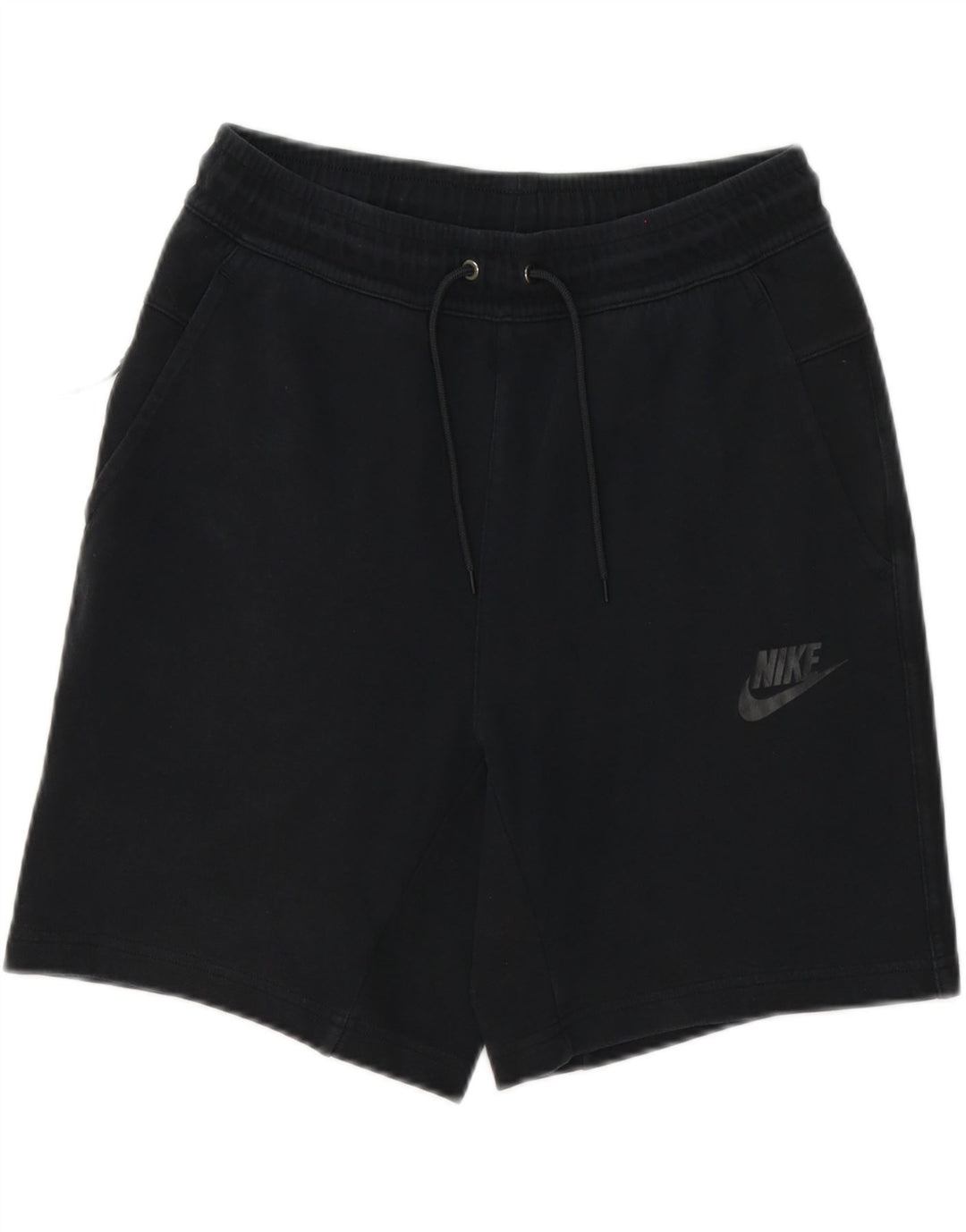 NIKE Mens Sport Shorts Small  Black Cotton