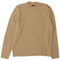 Sisley Mens Crew Neck Jumper Sweater XL Beige Wool