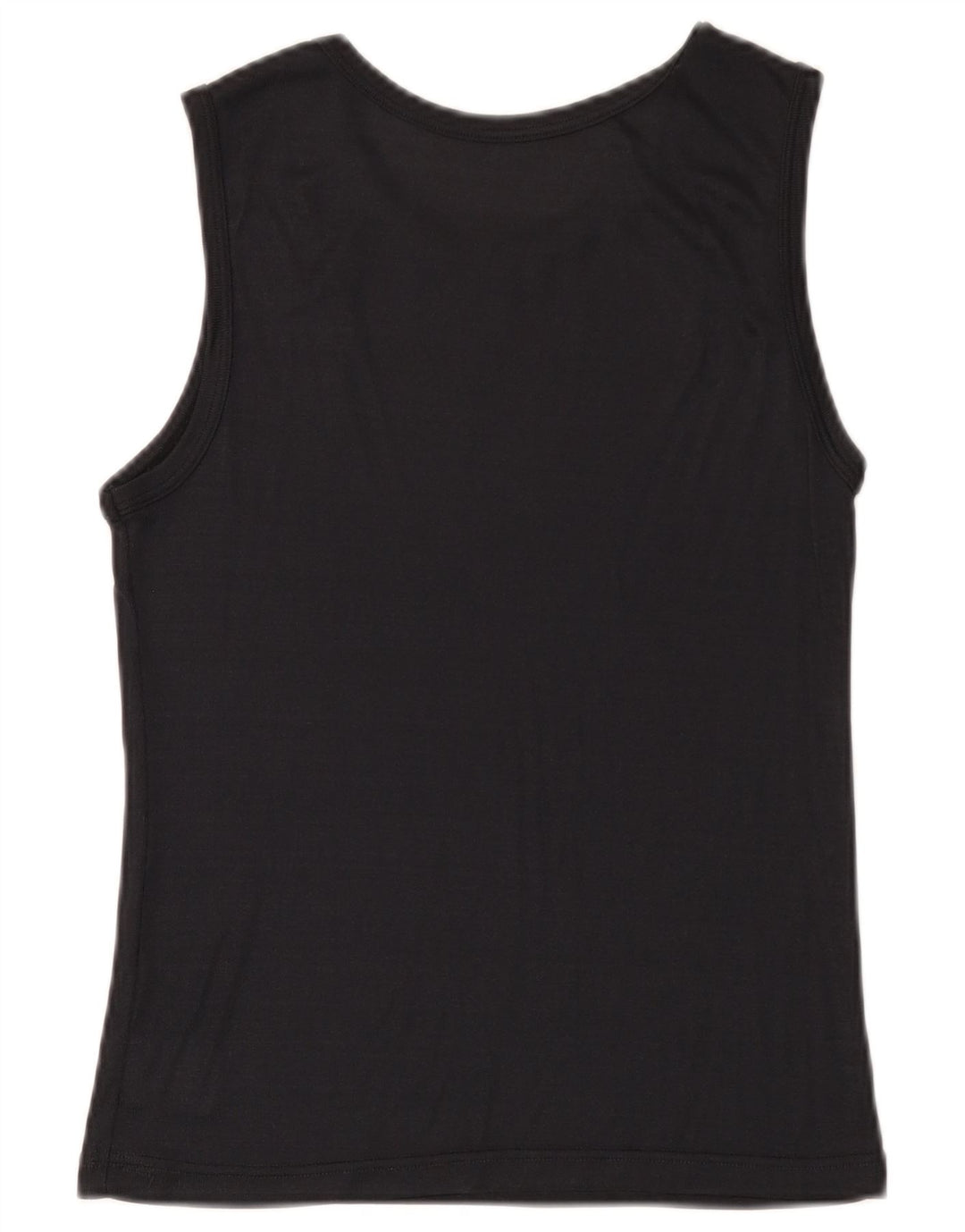 St. Bernard Girls Vest Top 14-15 Years Black Tactel