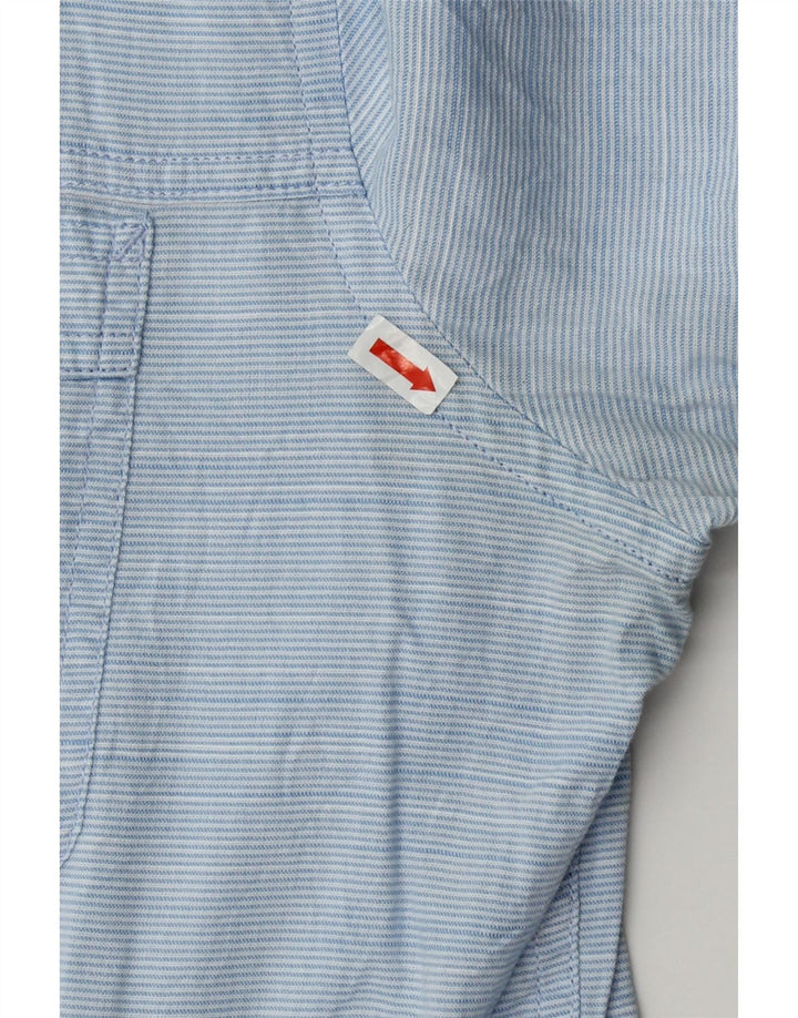 IZOD Mens Relaxed Classics Short Sleeve Shirt Large Blue Pinstripe Cotton Vintage Izod and Second-Hand Izod from Messina Hembry 