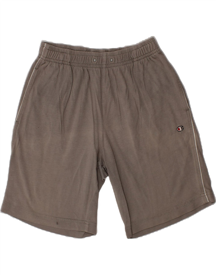 CHAMPION Boys Sport Shorts 9-10 Years  Grey Vintage Champion and Second-Hand Champion from Messina Hembry 