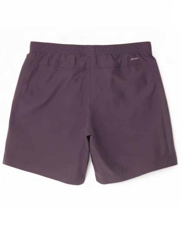 Adidas Mens Climalite Sport Shorts Large Grey Polyester
