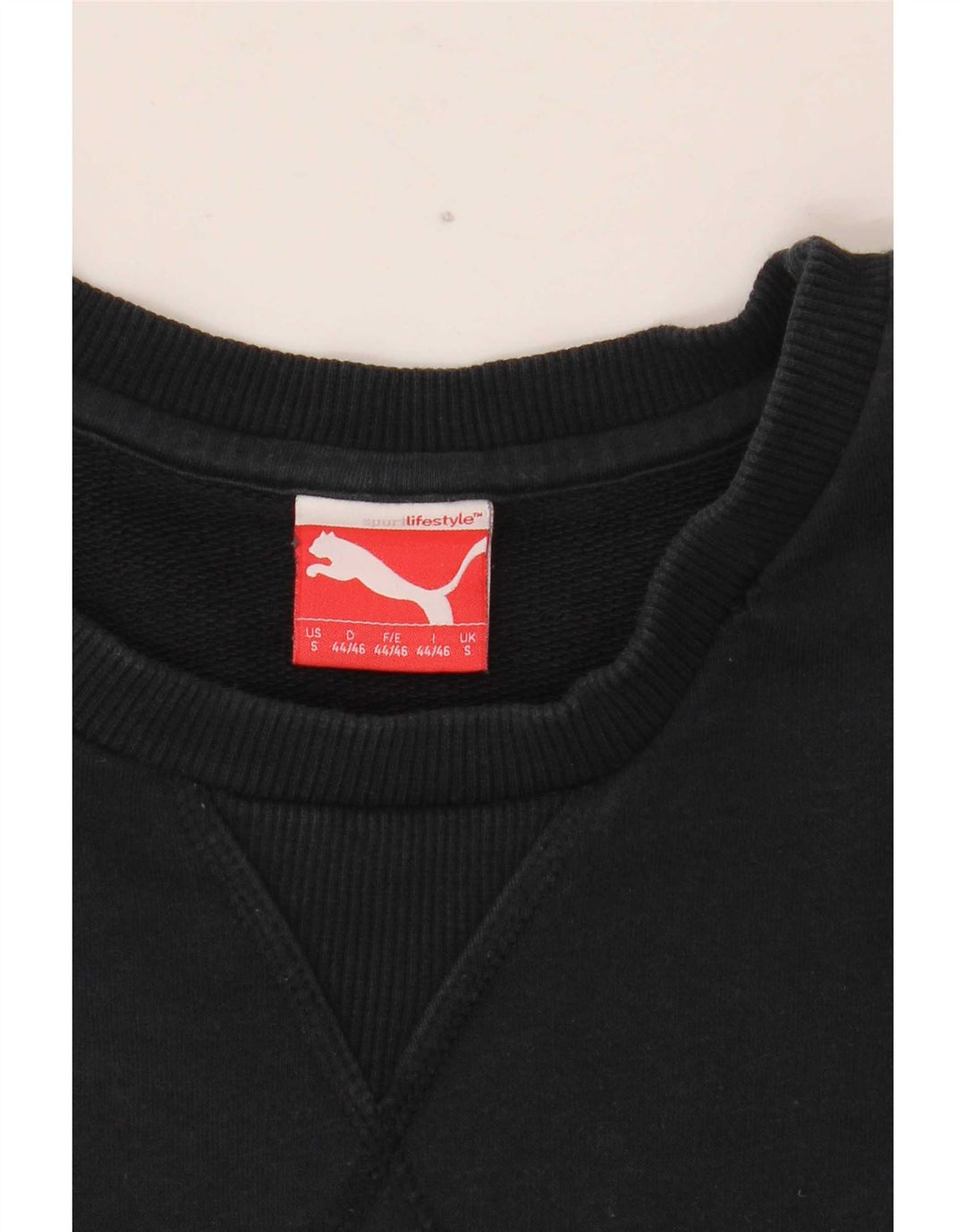 Puma Mens Graphic Sweatshirt Jumper Small Navy Blue