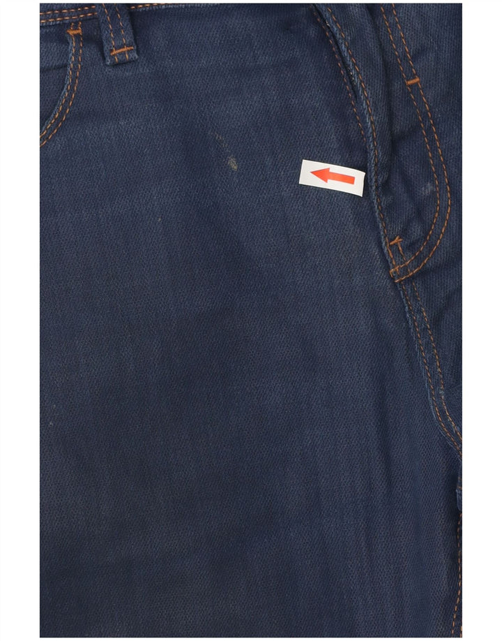 Zara Mens Slim Jeans EU 42 Large W32 L31 Navy Blue