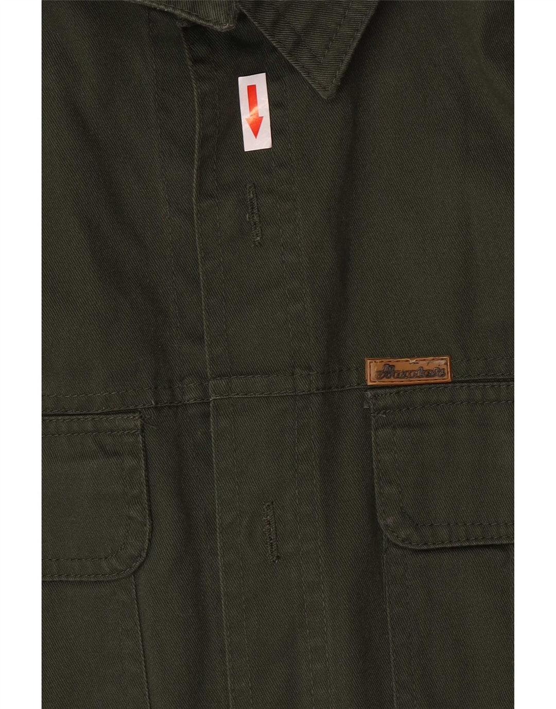 Hunter Mens Shirt Large Green Polyester
