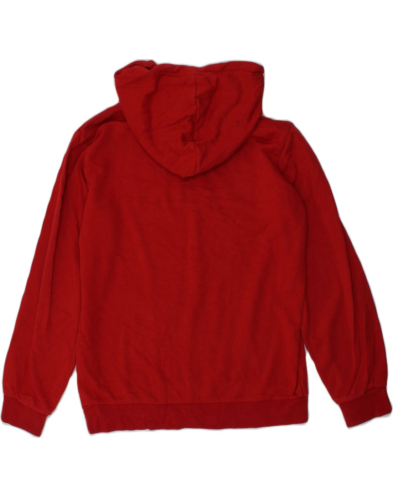 CHAMPION Boys Graphic Hoodie Jumper 9-10 Years Medium Red Cotton | Vintage Champion | Thrift | Second-Hand Champion | Used Clothing | Messina Hembry 