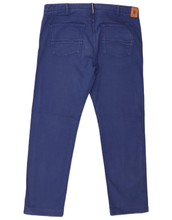Marina Yachting Mens Straight Jeans W36 L28 Blue Cotton
