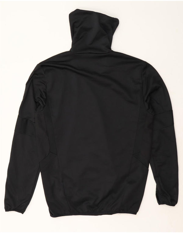 Adidas Mens Climawarm Pullover Tracksuit Top Small Black Polyester