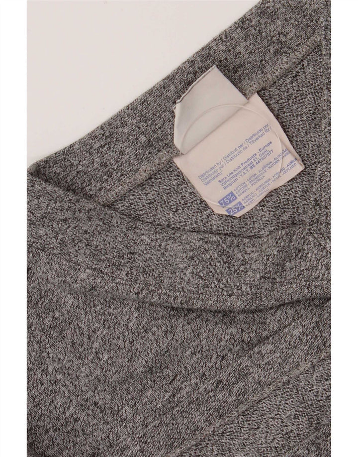 Champion Mens T-Shirt Top Medium Grey Flecked Cotton