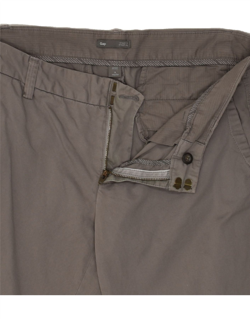 GAP Womens Straight Chino Trousers US 6 Medium W30 L32 Grey Cotton | Vintage Gap | Thrift | Second-Hand Gap | Used Clothing | Messina Hembry 