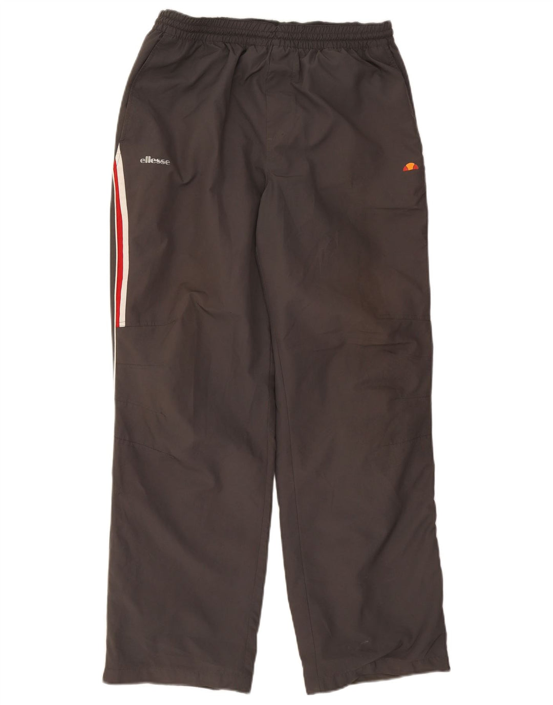 Ellesse Mens Tracksuit Trousers Medium Grey Striped