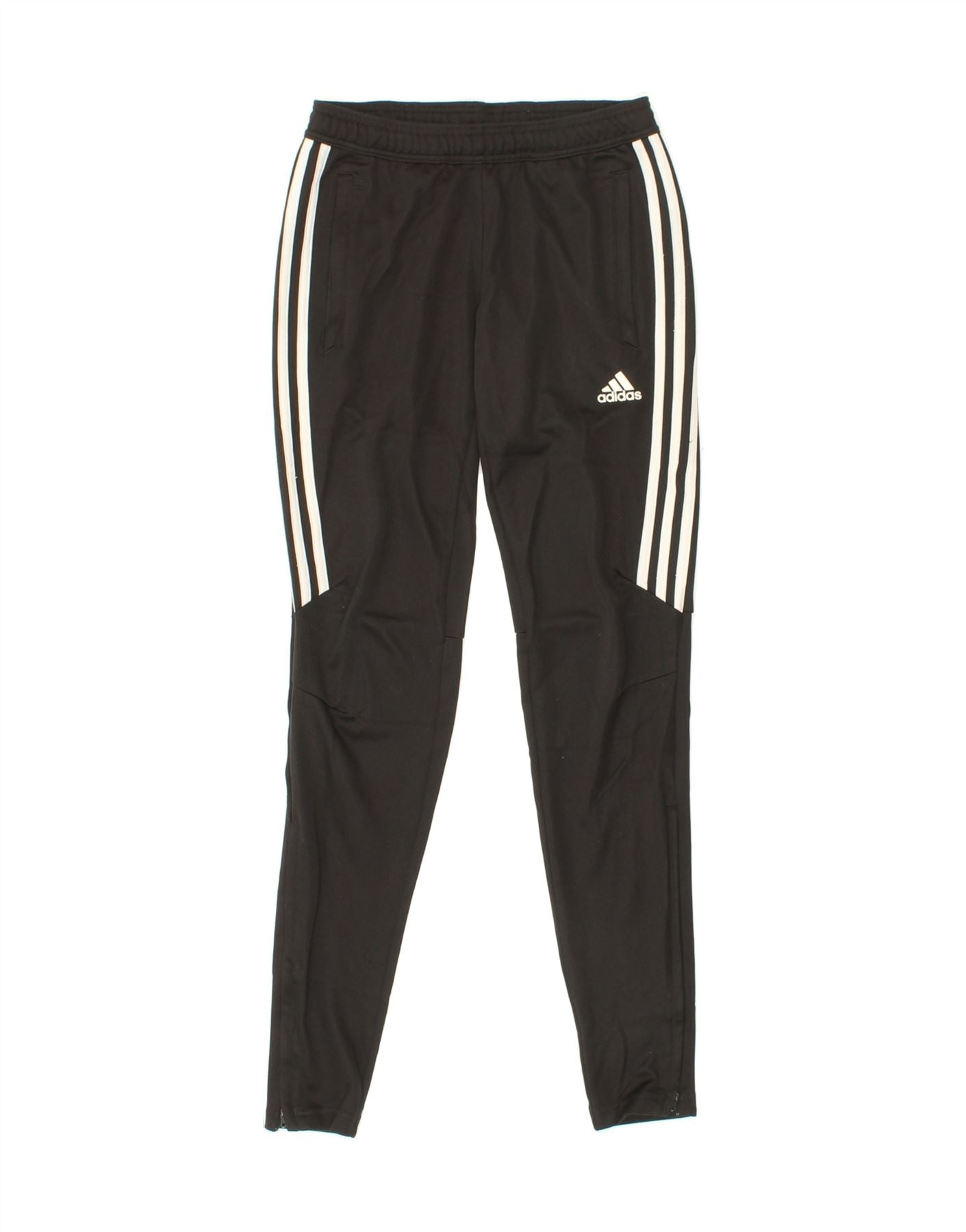 ADIDAS Womens Climacool Tracksuit Trousers UK 4 6 XS Black Polyester Vintage Second Hand Clothing Online Messina Hembry