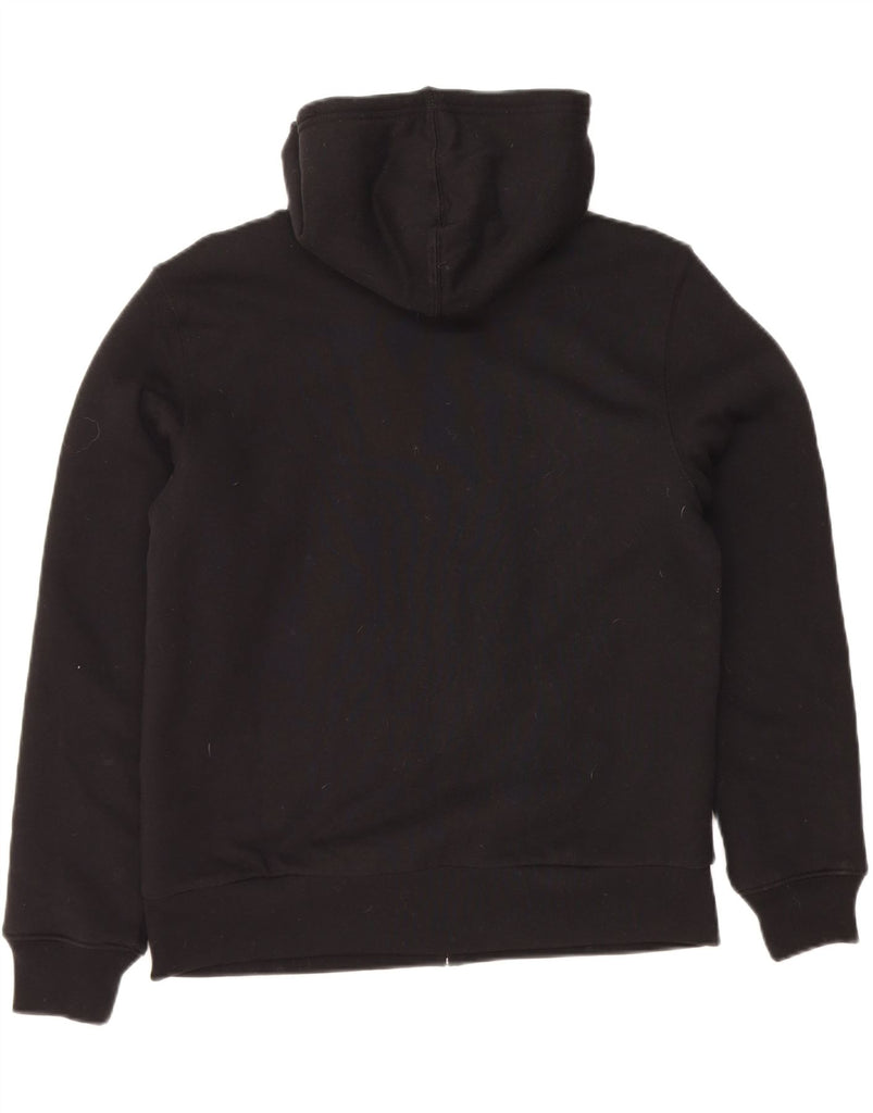 GAP Womens Oversized Graphic Zip Hoodie Sweater UK 10 Small Black Cotton Vintage Gap and Second-Hand Gap from Messina Hembry 