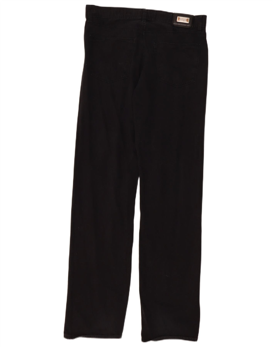 Hugo Boss Mens Straight Jeans W34 L34 Black Cotton