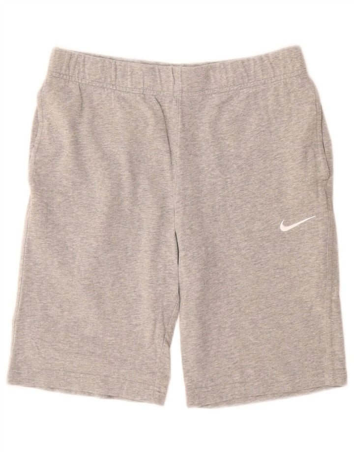 Nike Mens Sport Shorts Small  Grey Flecked Cotton